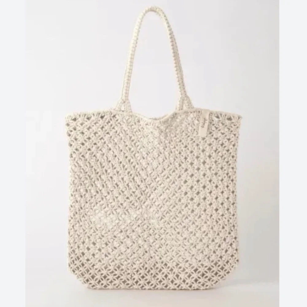 The Beach People Macrame Tote Bag